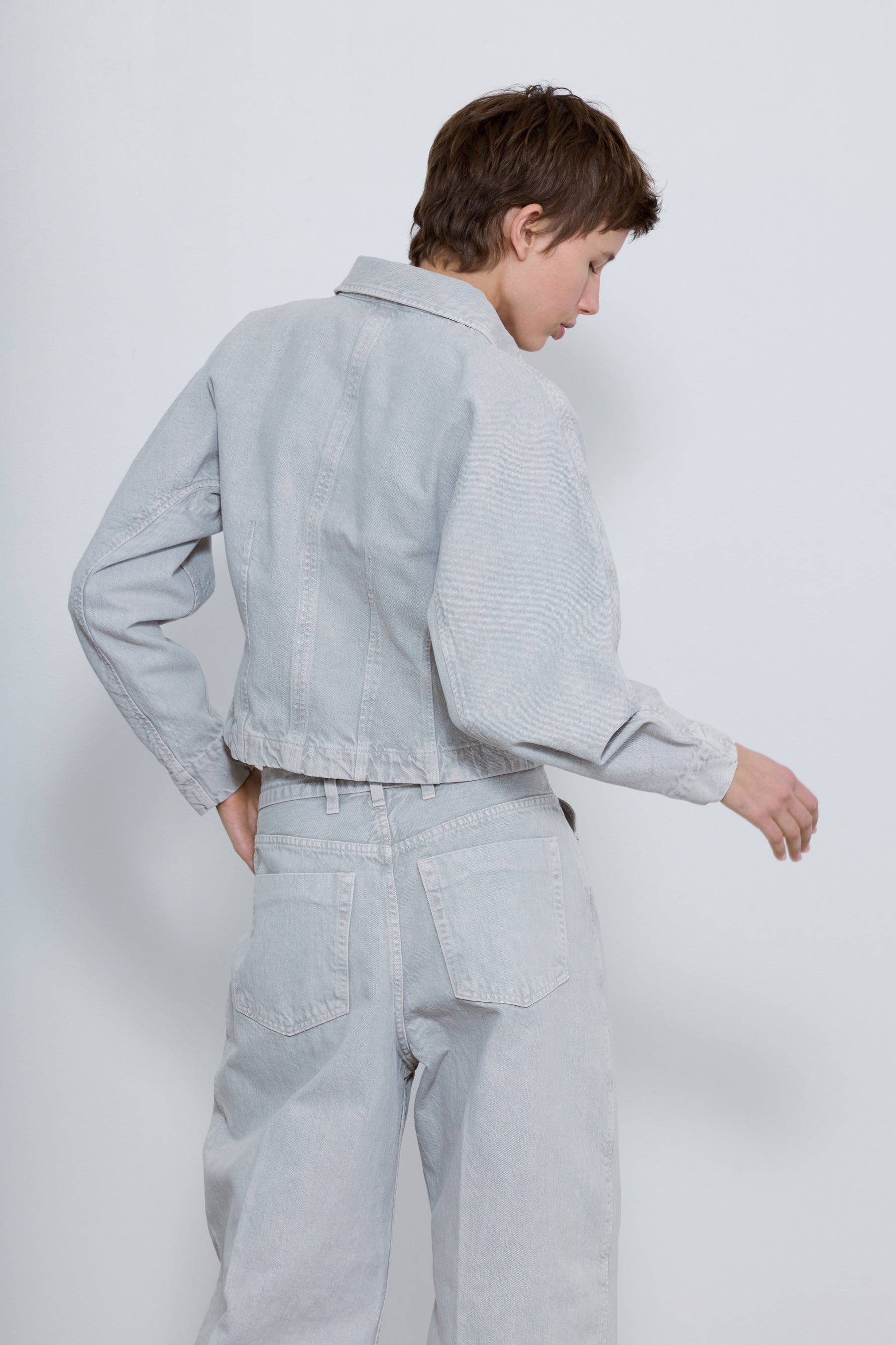 grey dress denim jacket The Camille Dress has landed @maye_the_label , Made from Mayes beautiful soft denim we all love, this stunning fit-and-flare style is perfect if youre after something a little more structured,