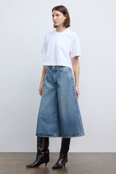 The Raasay Gaucho Jean in Blue Japanese Denim – RÙADH